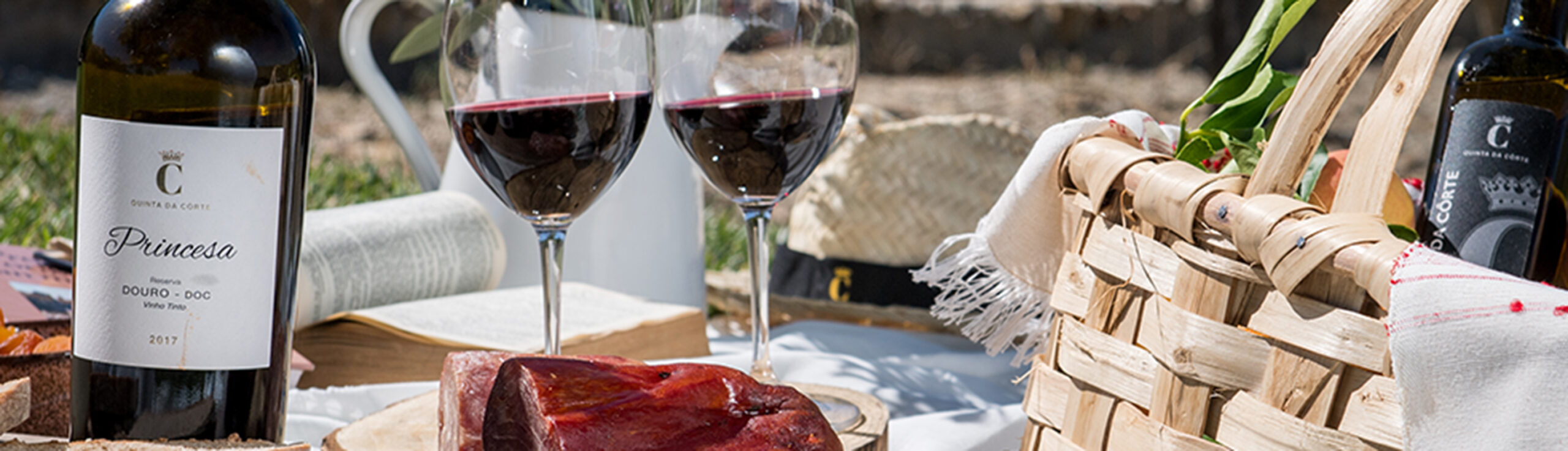 Picnic in the vineyards image