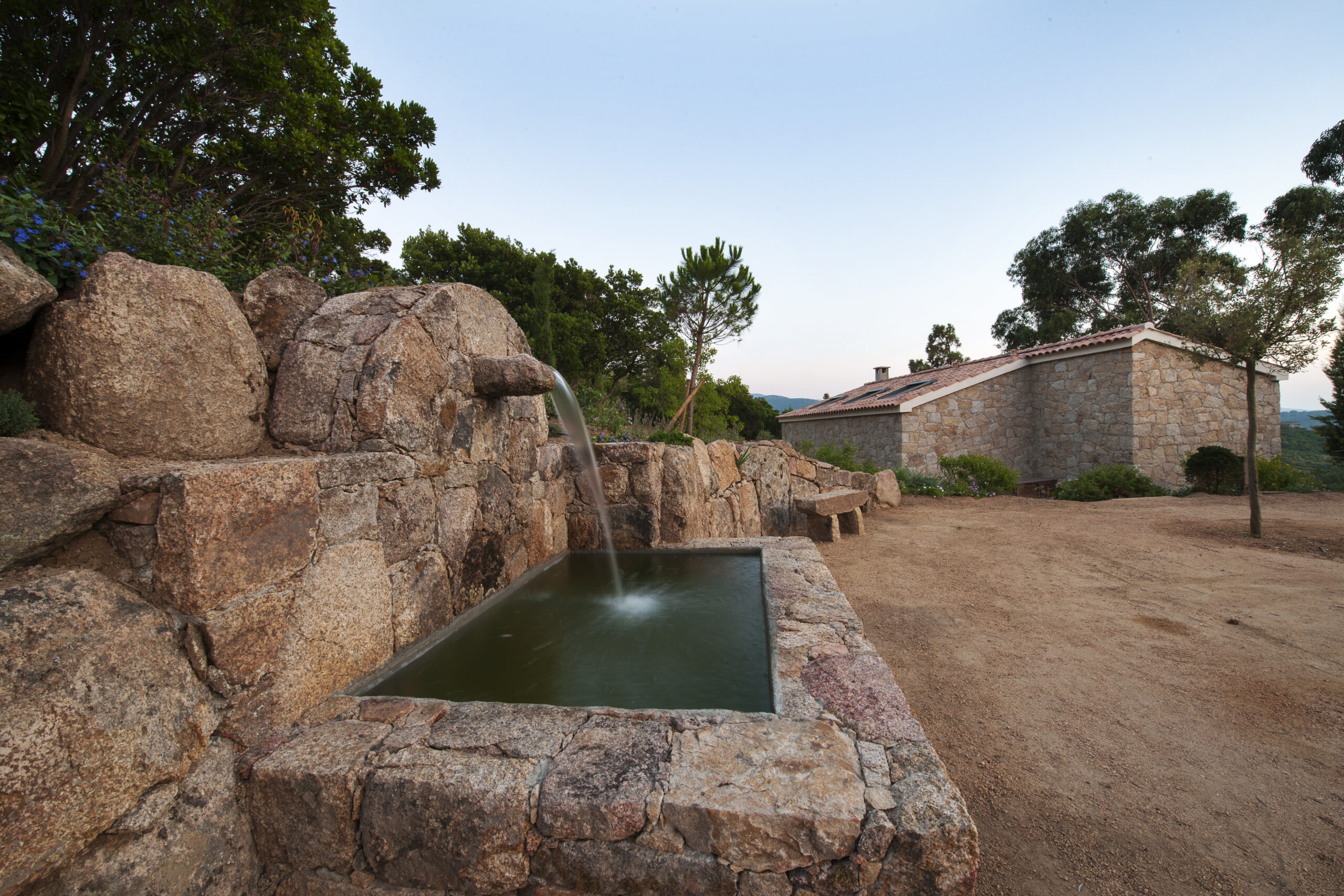 Outdoor fountain image